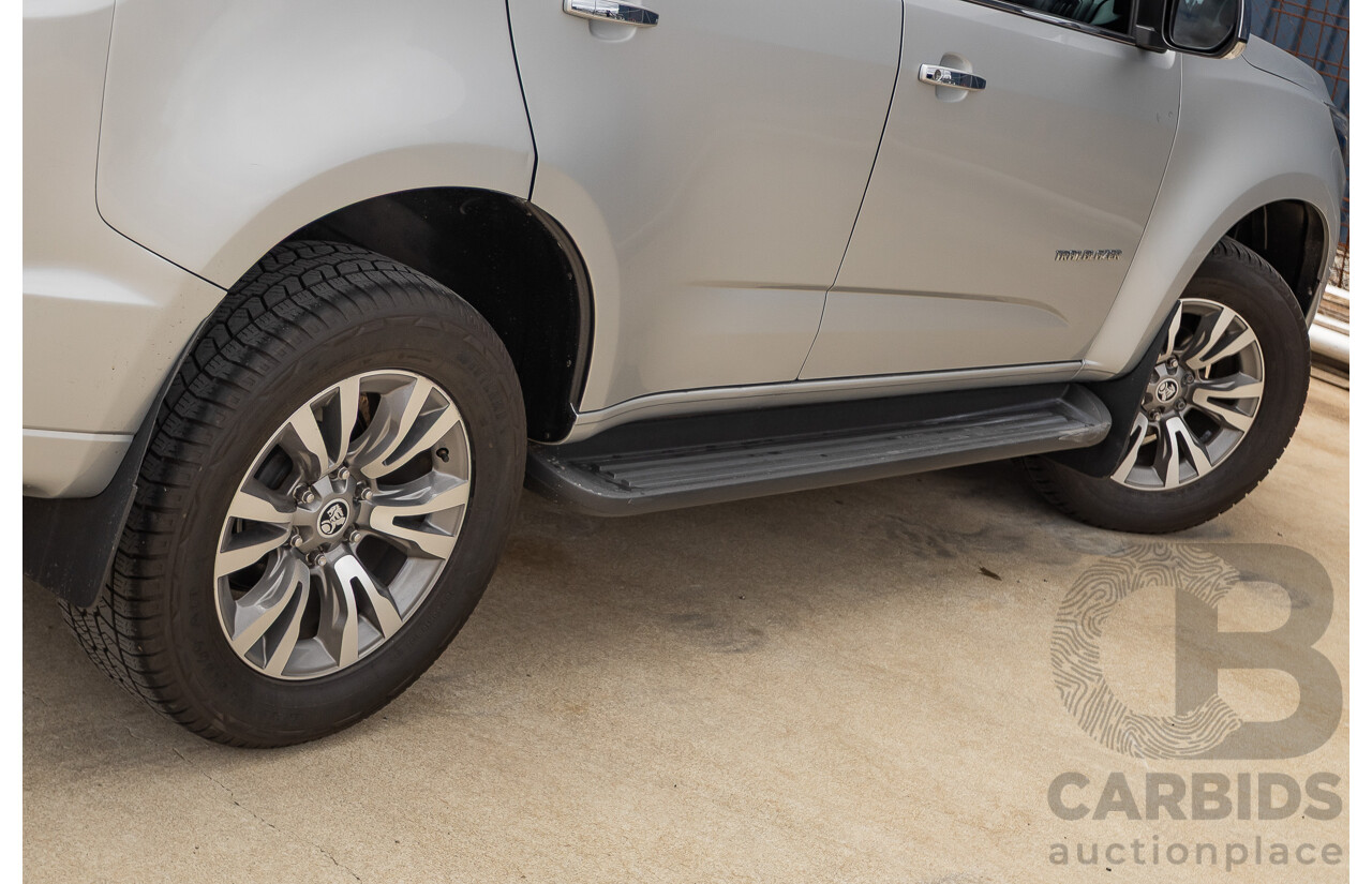 3/2017 Holden Trailblazer LTZ (4x4) RG MY17 4D Wagon Satin Steel Grey Turbo Diesel 2.8L