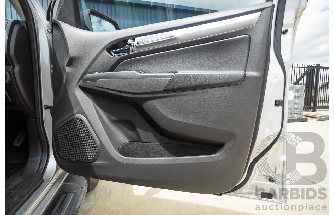 3/2017 Holden Trailblazer LTZ (4x4) RG MY17 4D Wagon Satin Steel Grey Turbo Diesel 2.8L