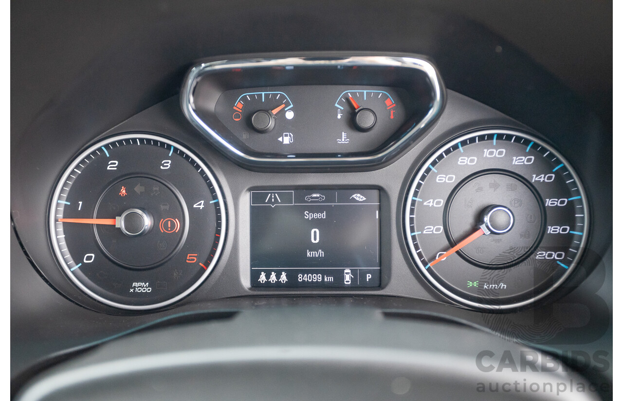 3/2017 Holden Trailblazer LTZ (4x4) RG MY17 4D Wagon Satin Steel Grey Turbo Diesel 2.8L