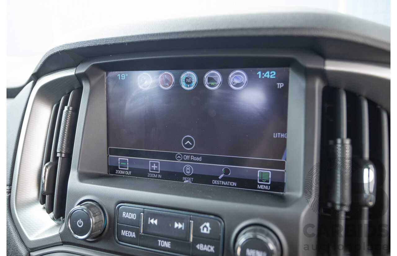 3/2017 Holden Trailblazer LTZ (4x4) RG MY17 4D Wagon Satin Steel Grey Turbo Diesel 2.8L