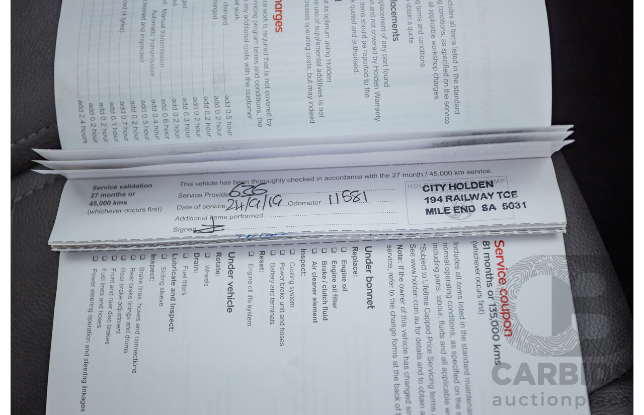 3/2017 Holden Trailblazer LTZ (4x4) RG MY17 4D Wagon Satin Steel Grey Turbo Diesel 2.8L