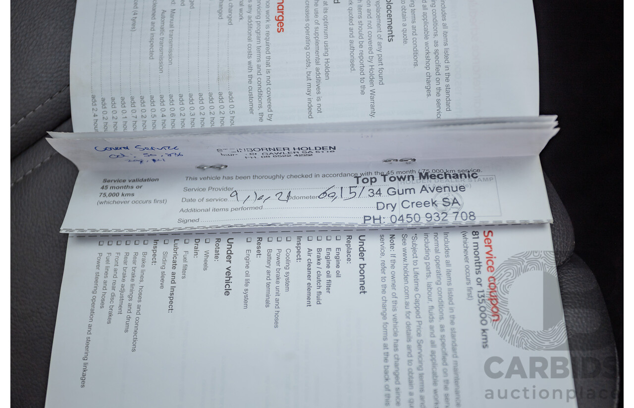 3/2017 Holden Trailblazer LTZ (4x4) RG MY17 4D Wagon Satin Steel Grey Turbo Diesel 2.8L