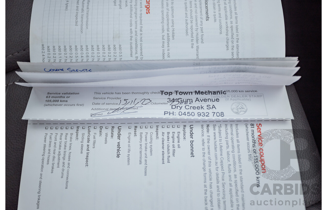 3/2017 Holden Trailblazer LTZ (4x4) RG MY17 4D Wagon Satin Steel Grey Turbo Diesel 2.8L