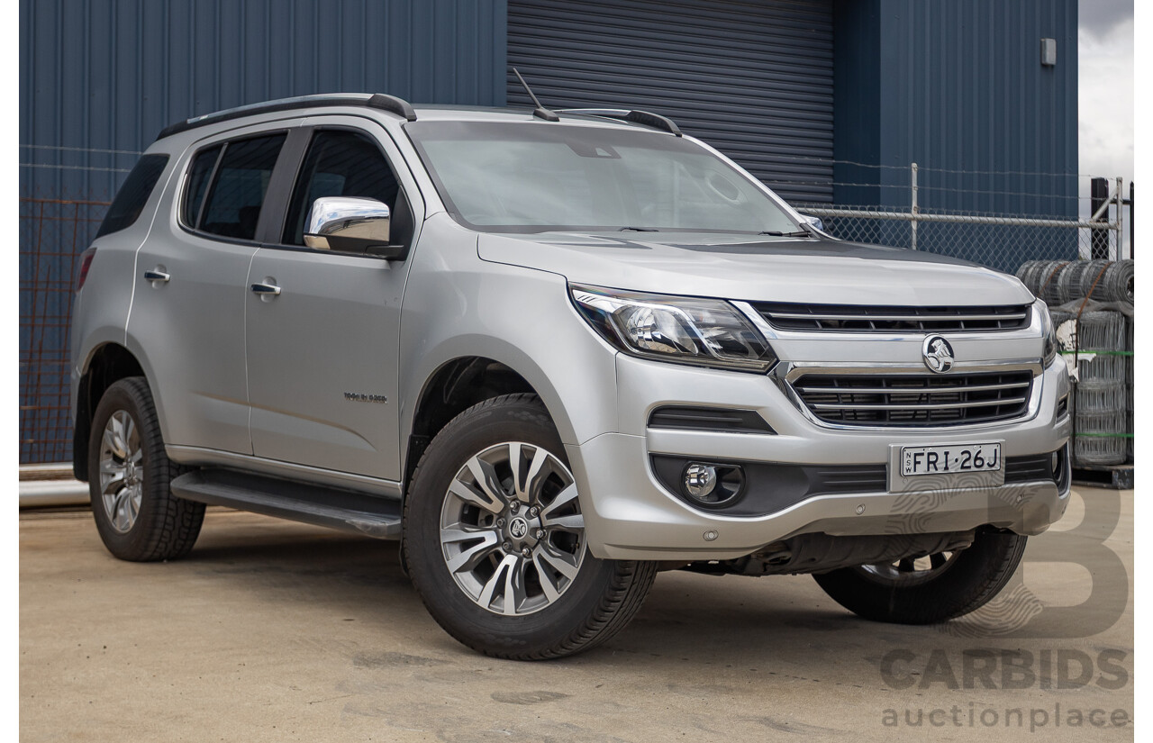 3/2017 Holden Trailblazer LTZ (4x4) RG MY17 4D Wagon Satin Steel Grey Turbo Diesel 2.8L