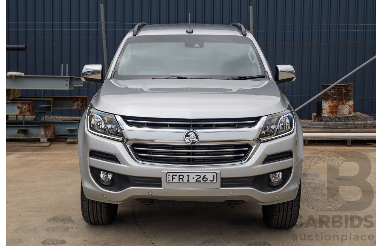 3/2017 Holden Trailblazer LTZ (4x4) RG MY17 4D Wagon Satin Steel Grey Turbo Diesel 2.8L