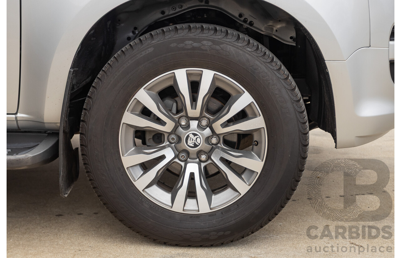 3/2017 Holden Trailblazer LTZ (4x4) RG MY17 4D Wagon Satin Steel Grey Turbo Diesel 2.8L