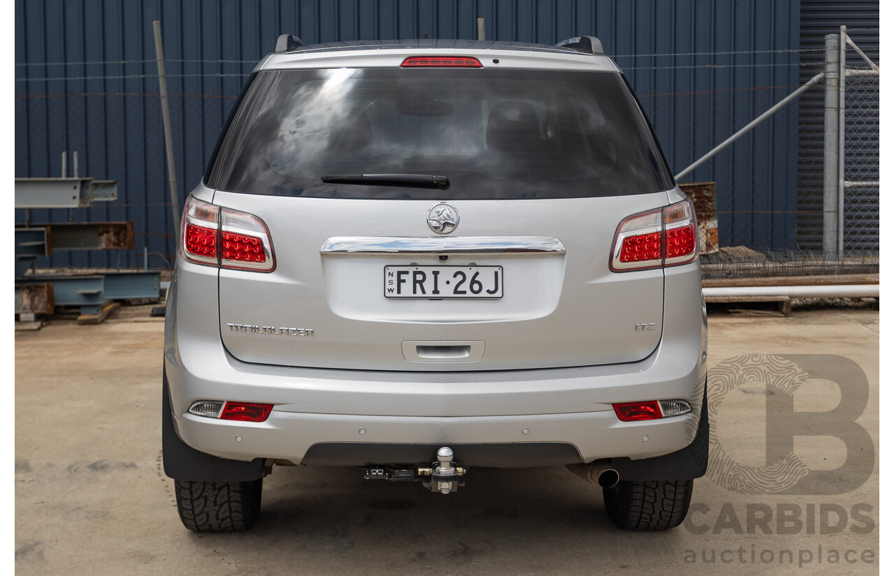 3/2017 Holden Trailblazer LTZ (4x4) RG MY17 4D Wagon Satin Steel Grey Turbo Diesel 2.8L
