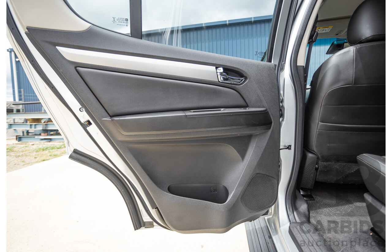 3/2017 Holden Trailblazer LTZ (4x4) RG MY17 4D Wagon Satin Steel Grey Turbo Diesel 2.8L