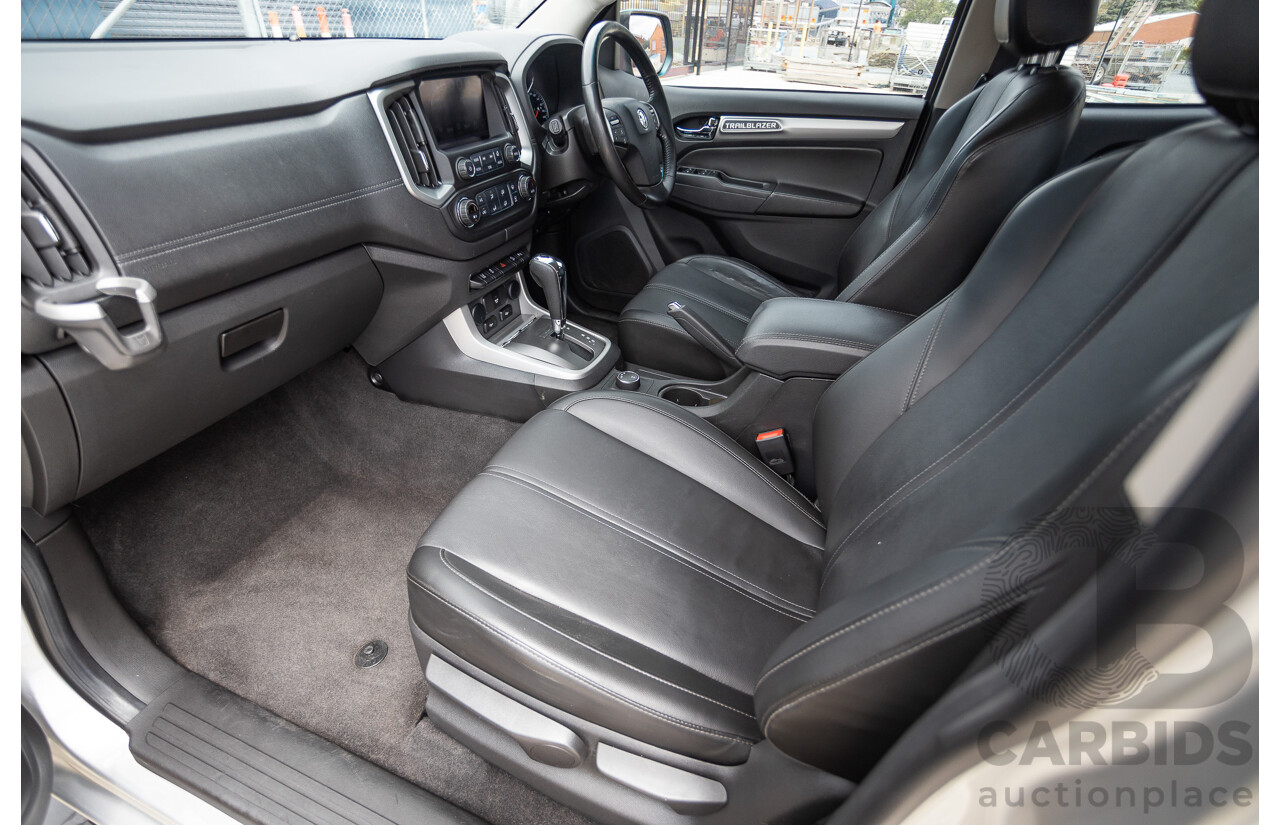 3/2017 Holden Trailblazer LTZ (4x4) RG MY17 4D Wagon Satin Steel Grey Turbo Diesel 2.8L