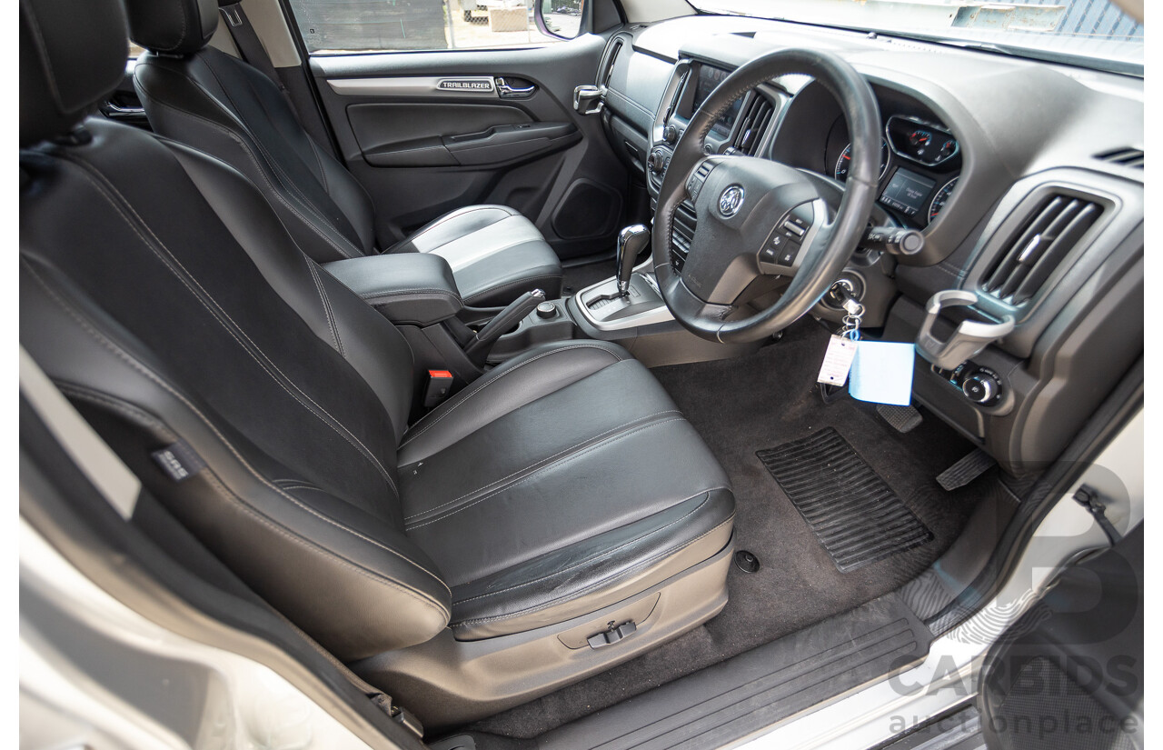 3/2017 Holden Trailblazer LTZ (4x4) RG MY17 4D Wagon Satin Steel Grey Turbo Diesel 2.8L