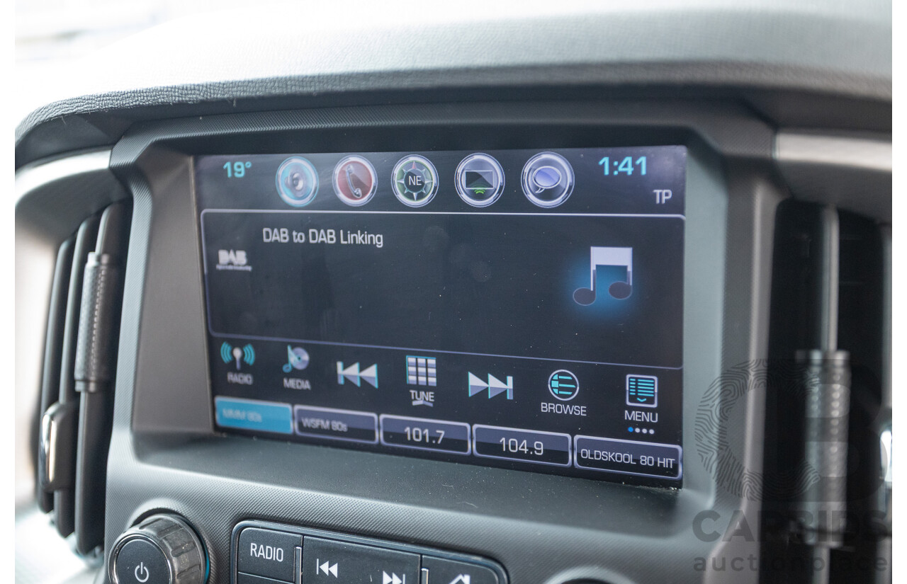 3/2017 Holden Trailblazer LTZ (4x4) RG MY17 4D Wagon Satin Steel Grey Turbo Diesel 2.8L