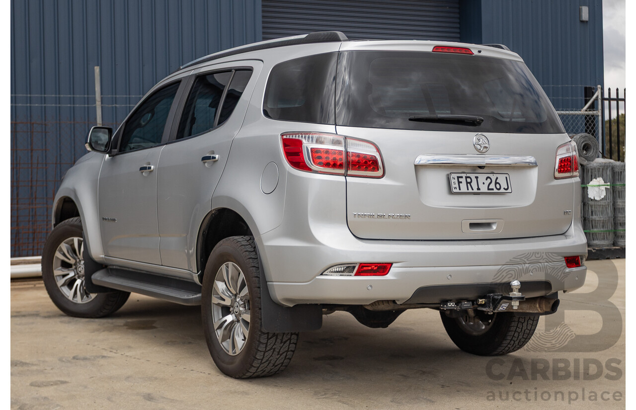 3/2017 Holden Trailblazer LTZ (4x4) RG MY17 4D Wagon Satin Steel Grey Turbo Diesel 2.8L