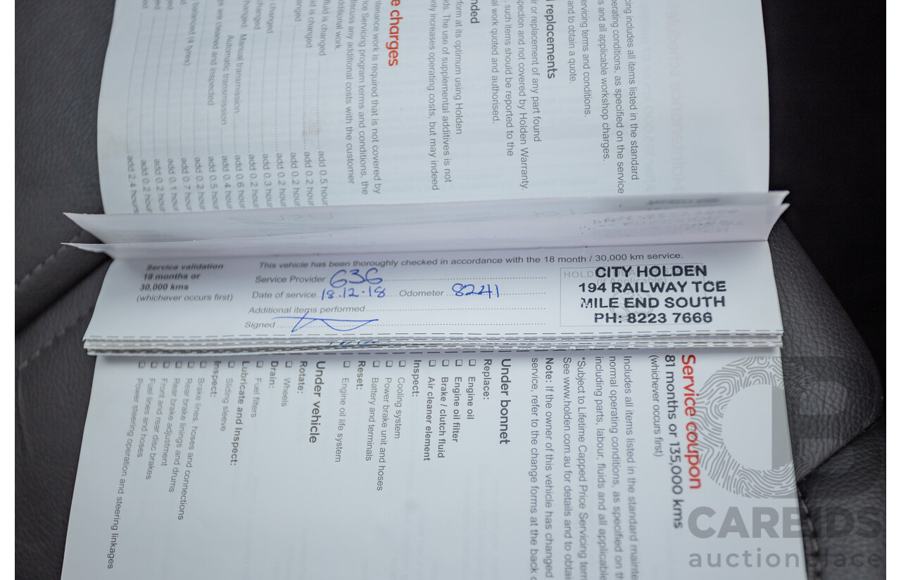 3/2017 Holden Trailblazer LTZ (4x4) RG MY17 4D Wagon Satin Steel Grey Turbo Diesel 2.8L