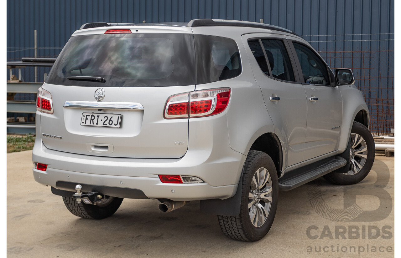 3/2017 Holden Trailblazer LTZ (4x4) RG MY17 4D Wagon Satin Steel Grey Turbo Diesel 2.8L
