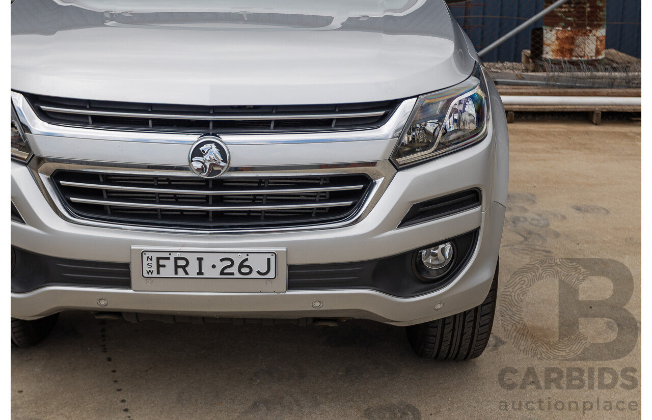 3/2017 Holden Trailblazer LTZ (4x4) RG MY17 4D Wagon Satin Steel Grey Turbo Diesel 2.8L