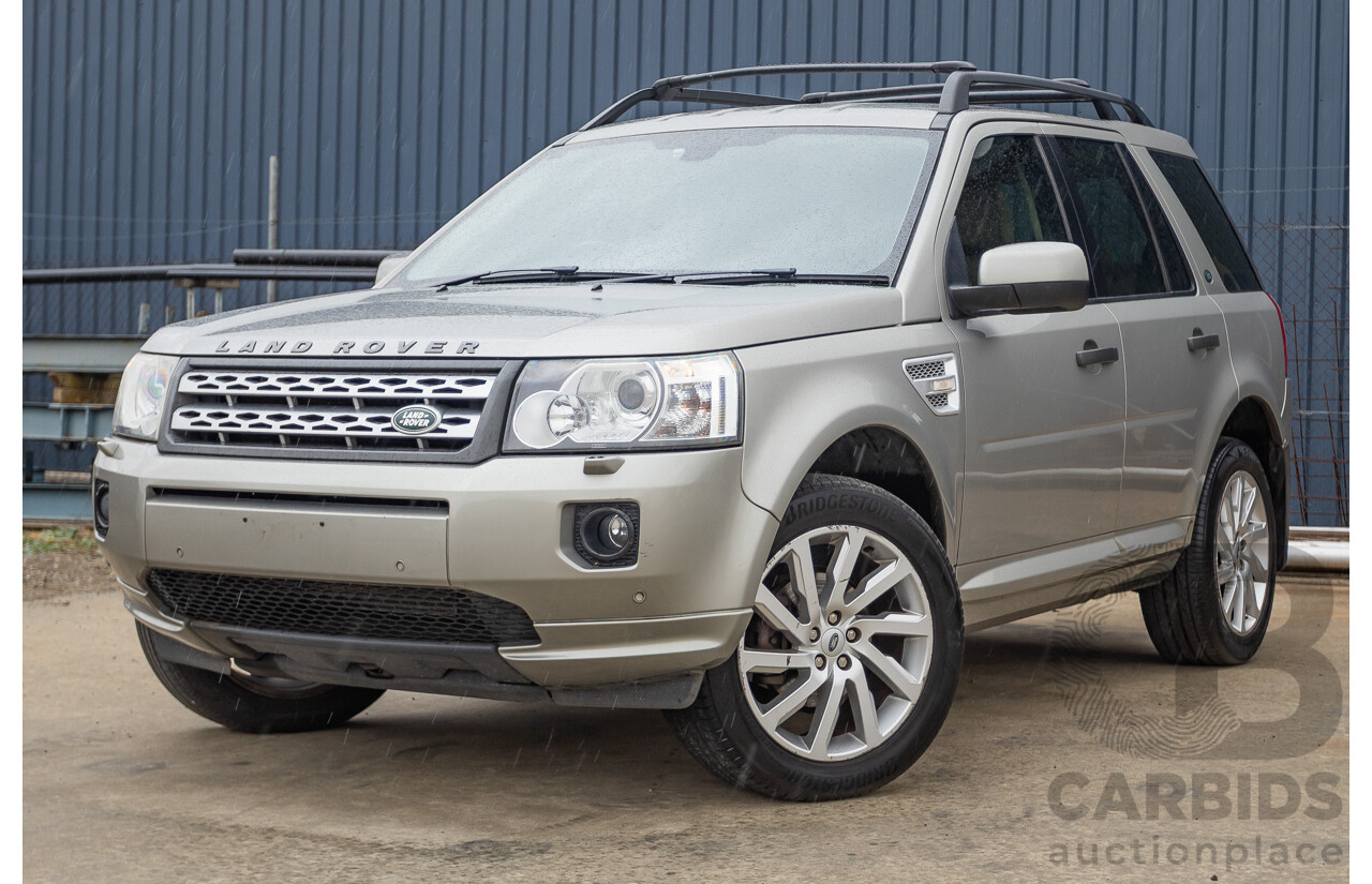 09/2012 Land Rover Freelander 2 HSE (4x4) LF MY11 4D Wagon Silver Turbo Diesel 2.2L
