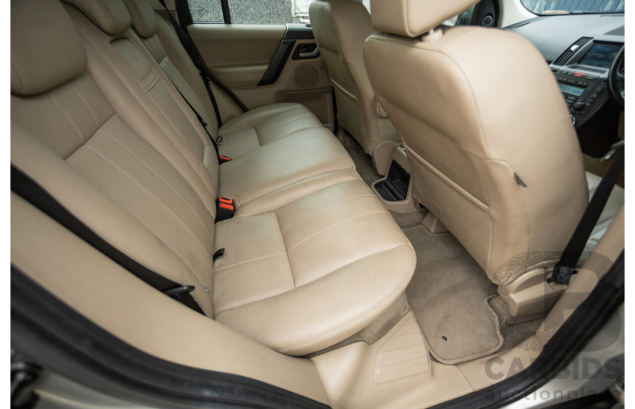 09/2012 Land Rover Freelander 2 HSE (4x4) LF MY11 4D Wagon Silver Turbo Diesel 2.2L