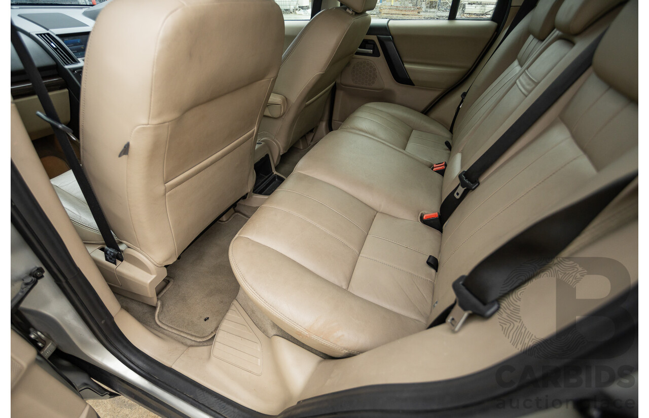 09/2012 Land Rover Freelander 2 HSE (4x4) LF MY11 4D Wagon Silver Turbo Diesel 2.2L