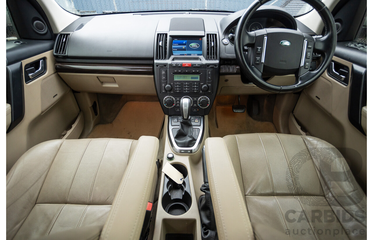 09/2012 Land Rover Freelander 2 HSE (4x4) LF MY11 4D Wagon Silver Turbo Diesel 2.2L