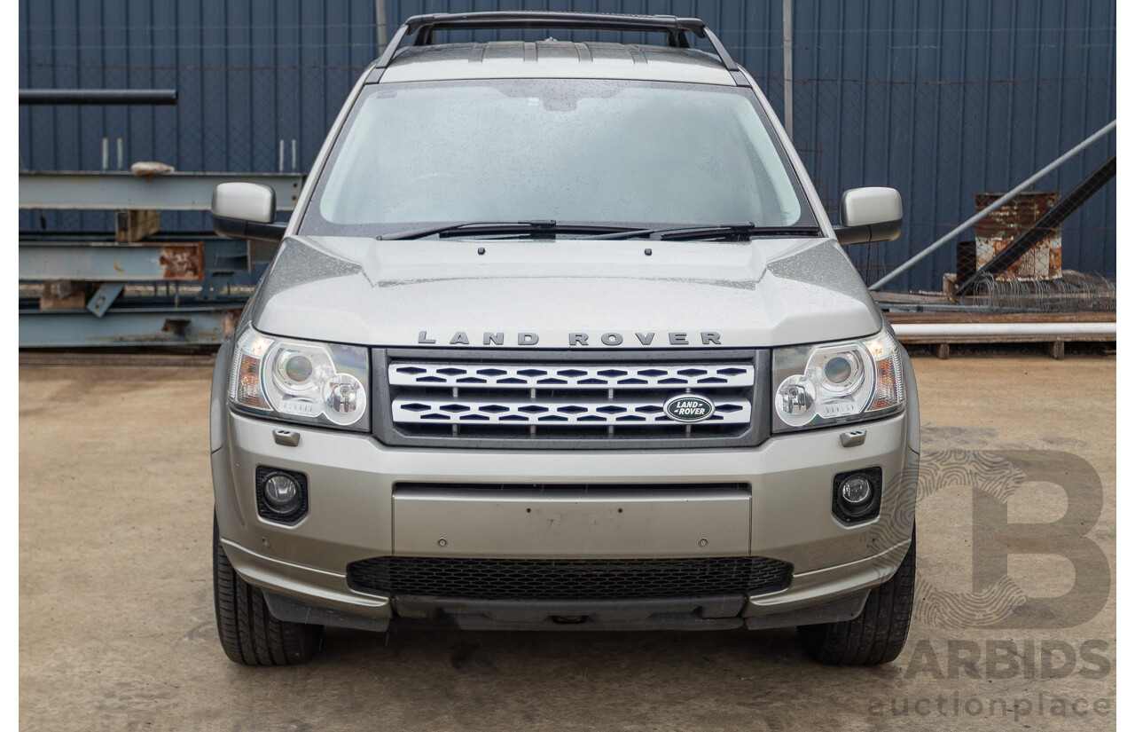 09/2012 Land Rover Freelander 2 HSE (4x4) LF MY11 4D Wagon Silver Turbo Diesel 2.2L