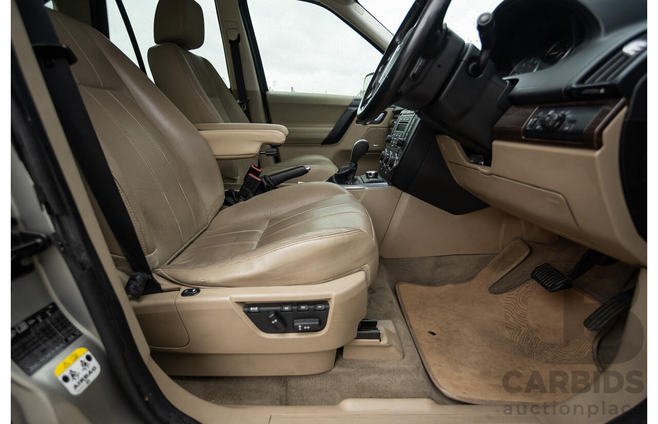 09/2012 Land Rover Freelander 2 HSE (4x4) LF MY11 4D Wagon Silver Turbo Diesel 2.2L