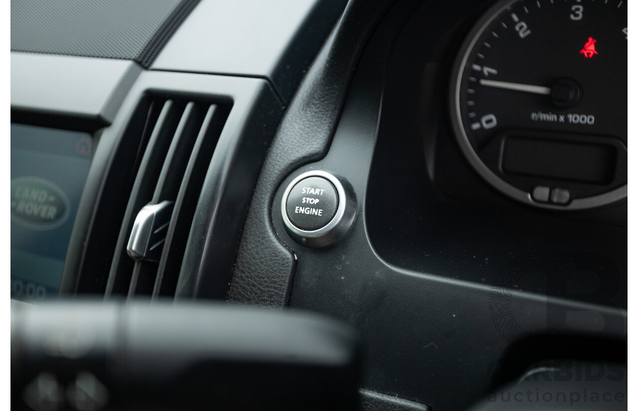 09/2012 Land Rover Freelander 2 HSE (4x4) LF MY11 4D Wagon Silver Turbo Diesel 2.2L