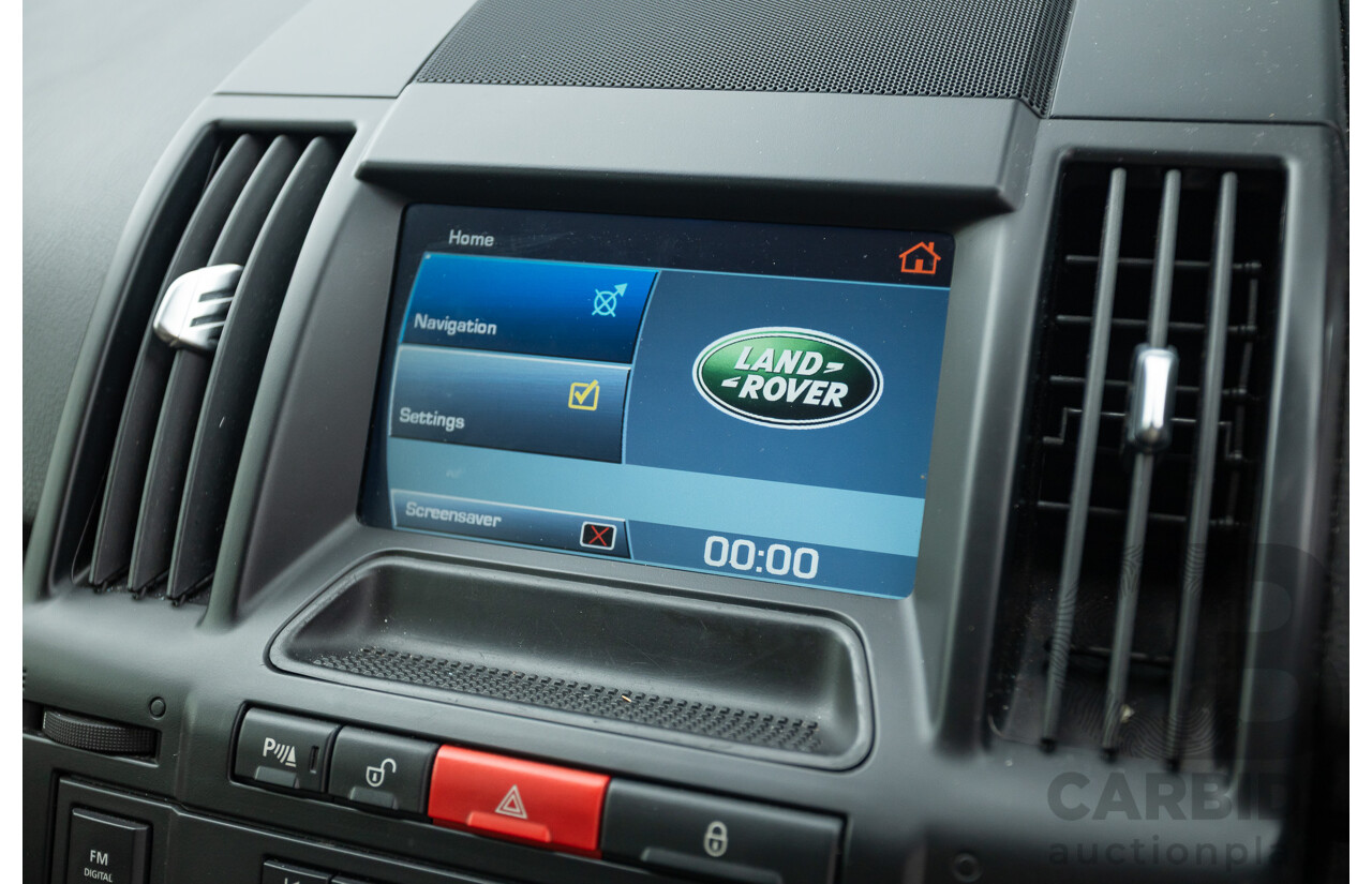 09/2012 Land Rover Freelander 2 HSE (4x4) LF MY11 4D Wagon Silver Turbo Diesel 2.2L