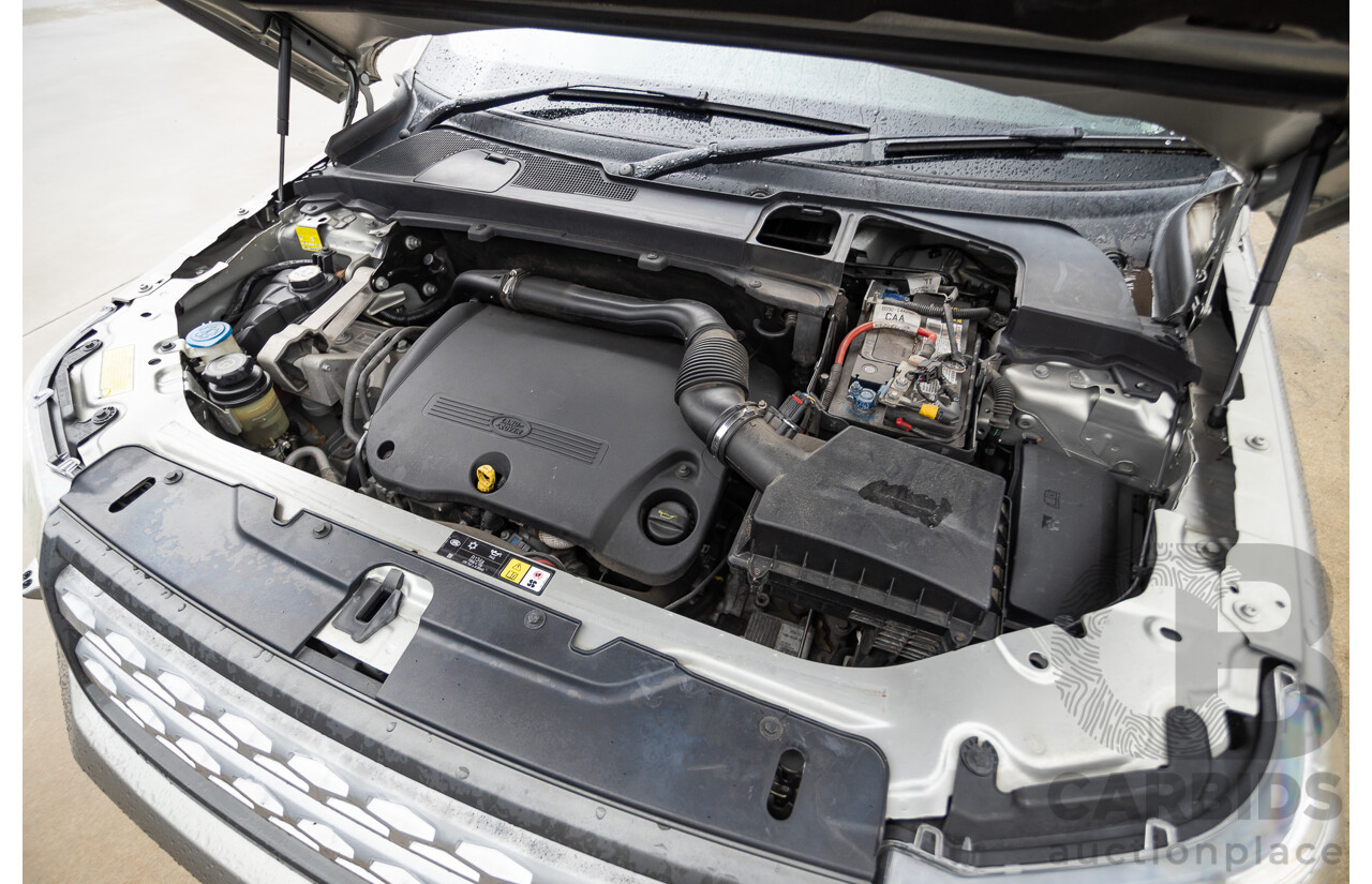 09/2012 Land Rover Freelander 2 HSE (4x4) LF MY11 4D Wagon Silver Turbo Diesel 2.2L