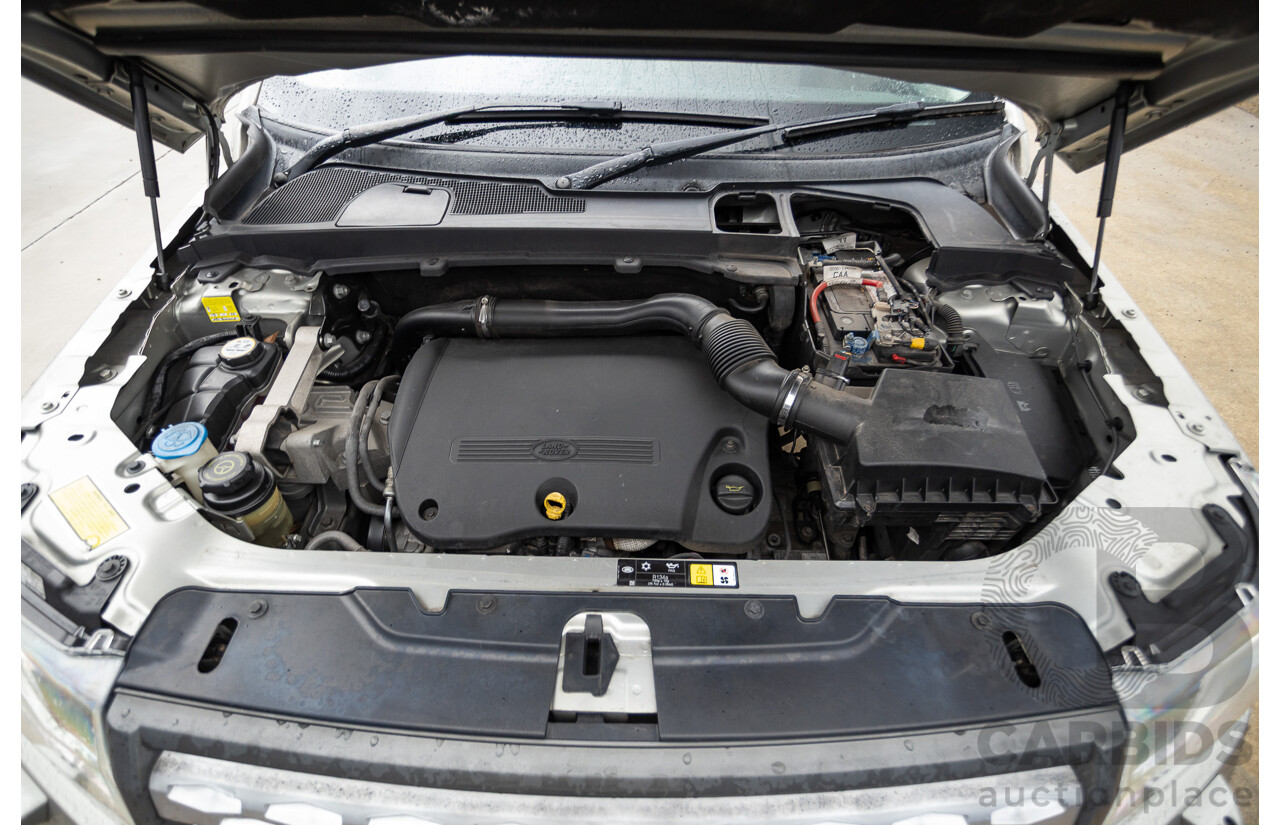 09/2012 Land Rover Freelander 2 HSE (4x4) LF MY11 4D Wagon Silver Turbo Diesel 2.2L