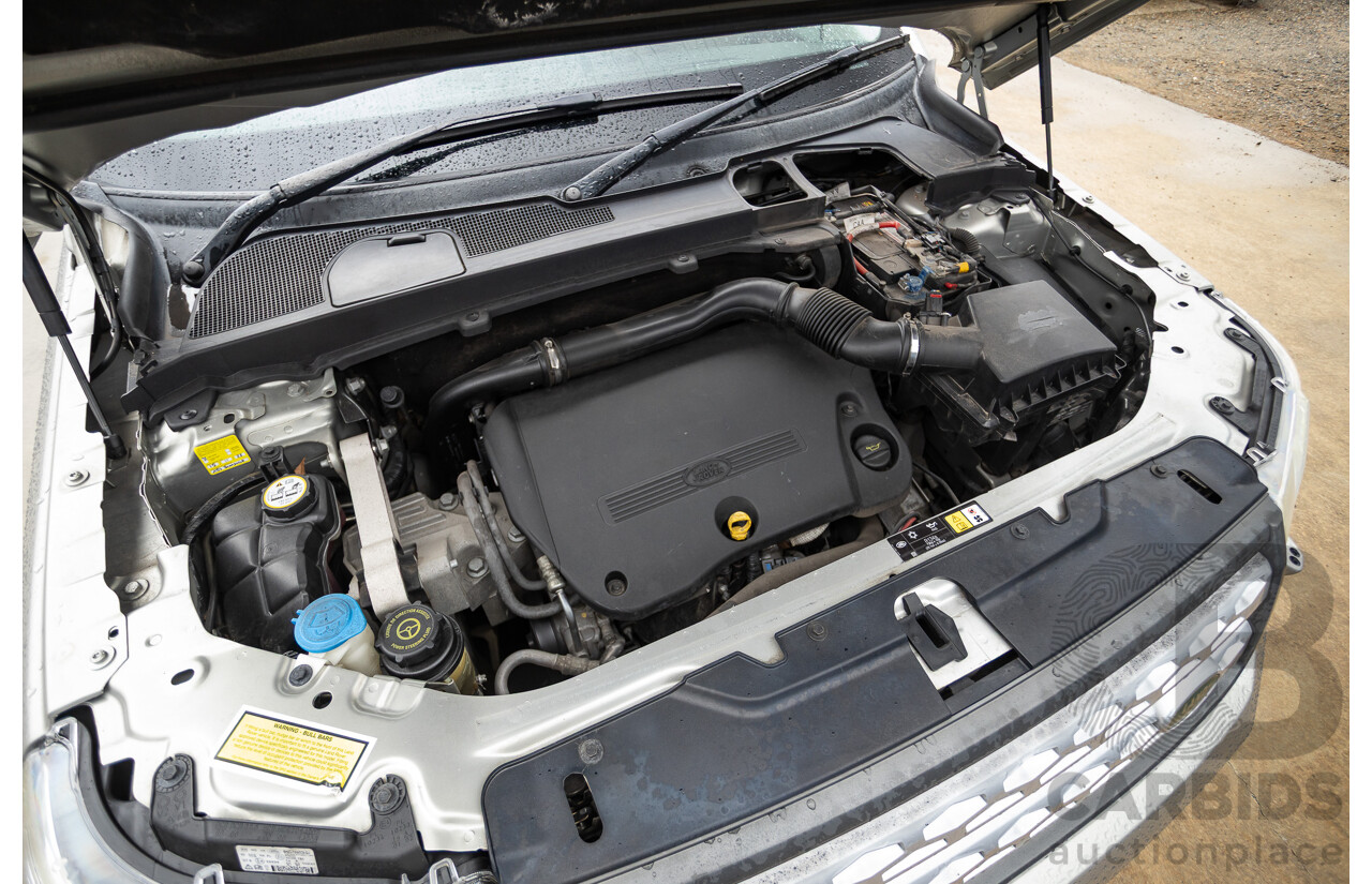 09/2012 Land Rover Freelander 2 HSE (4x4) LF MY11 4D Wagon Silver Turbo Diesel 2.2L