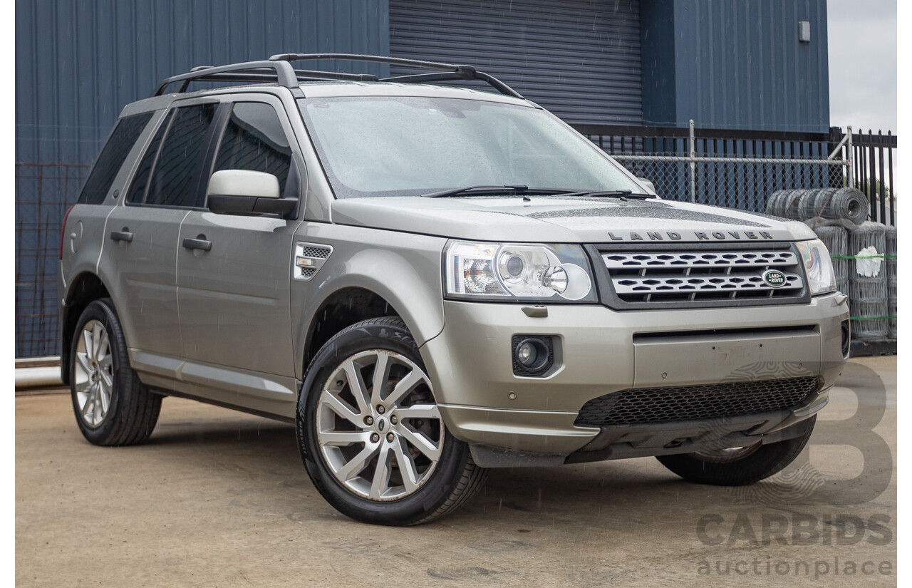 09/2012 Land Rover Freelander 2 HSE (4x4) LF MY11 4D Wagon Silver Turbo Diesel 2.2L