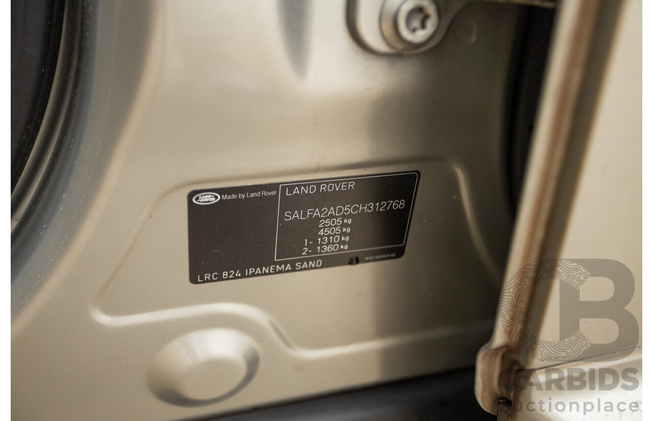 09/2012 Land Rover Freelander 2 HSE (4x4) LF MY11 4D Wagon Silver Turbo Diesel 2.2L