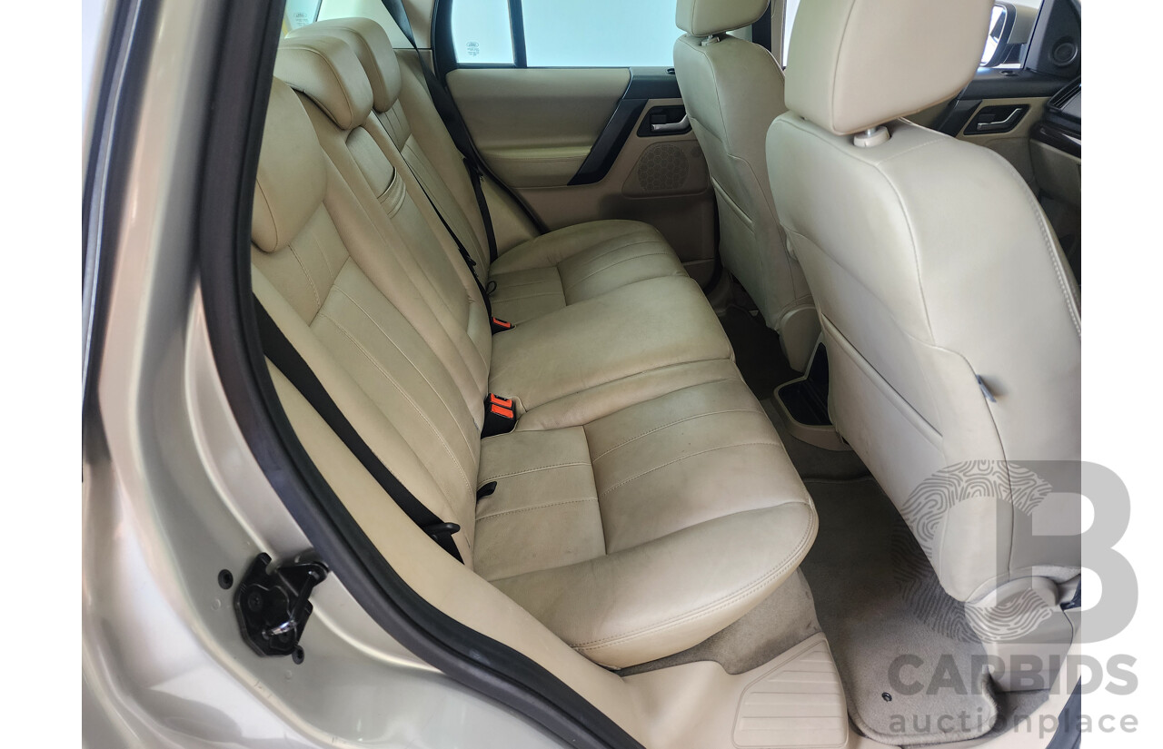 09/2012 Land Rover Freelander 2 HSE (4x4) LF MY11 4D Wagon Silver Turbo Diesel 2.2L