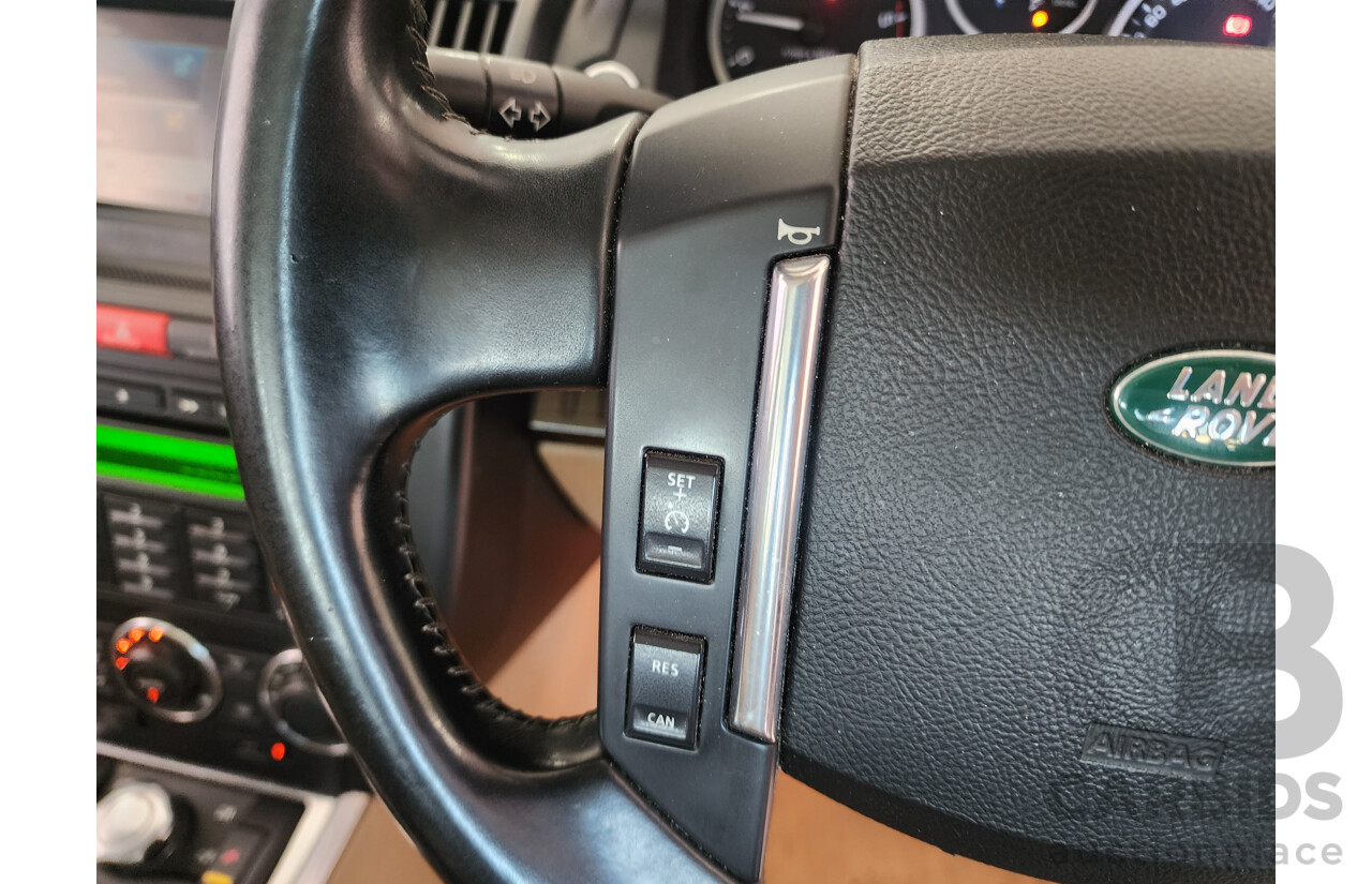 09/2012 Land Rover Freelander 2 HSE (4x4) LF MY11 4D Wagon Silver Turbo Diesel 2.2L