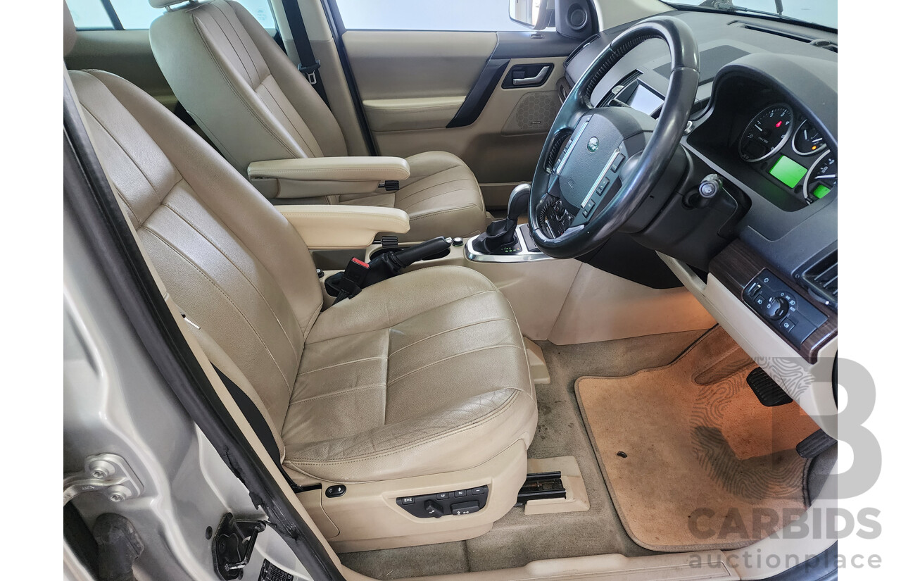 09/2012 Land Rover Freelander 2 HSE (4x4) LF MY11 4D Wagon Silver Turbo Diesel 2.2L