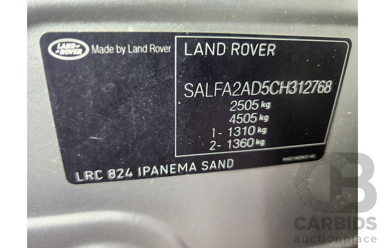 09/2012 Land Rover Freelander 2 HSE (4x4) LF MY11 4D Wagon Silver Turbo Diesel 2.2L