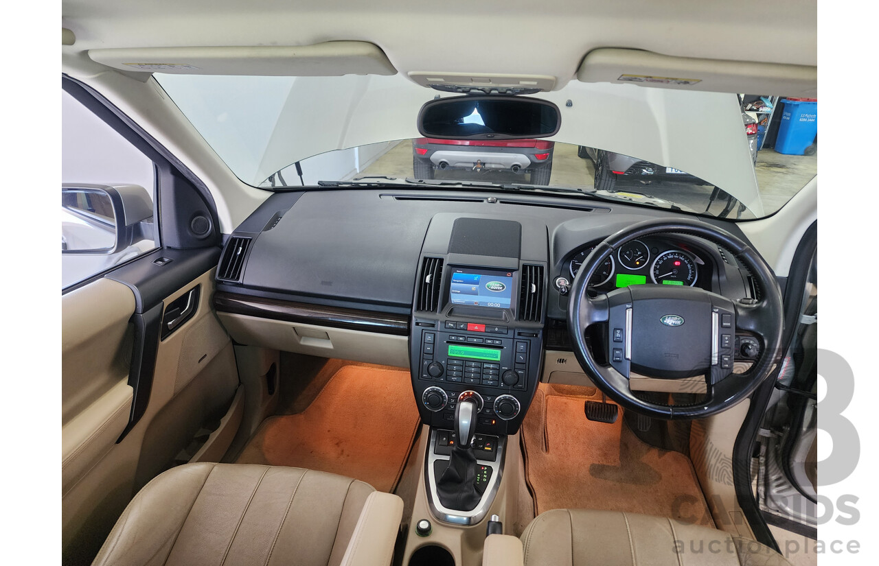 09/2012 Land Rover Freelander 2 HSE (4x4) LF MY11 4D Wagon Silver Turbo Diesel 2.2L