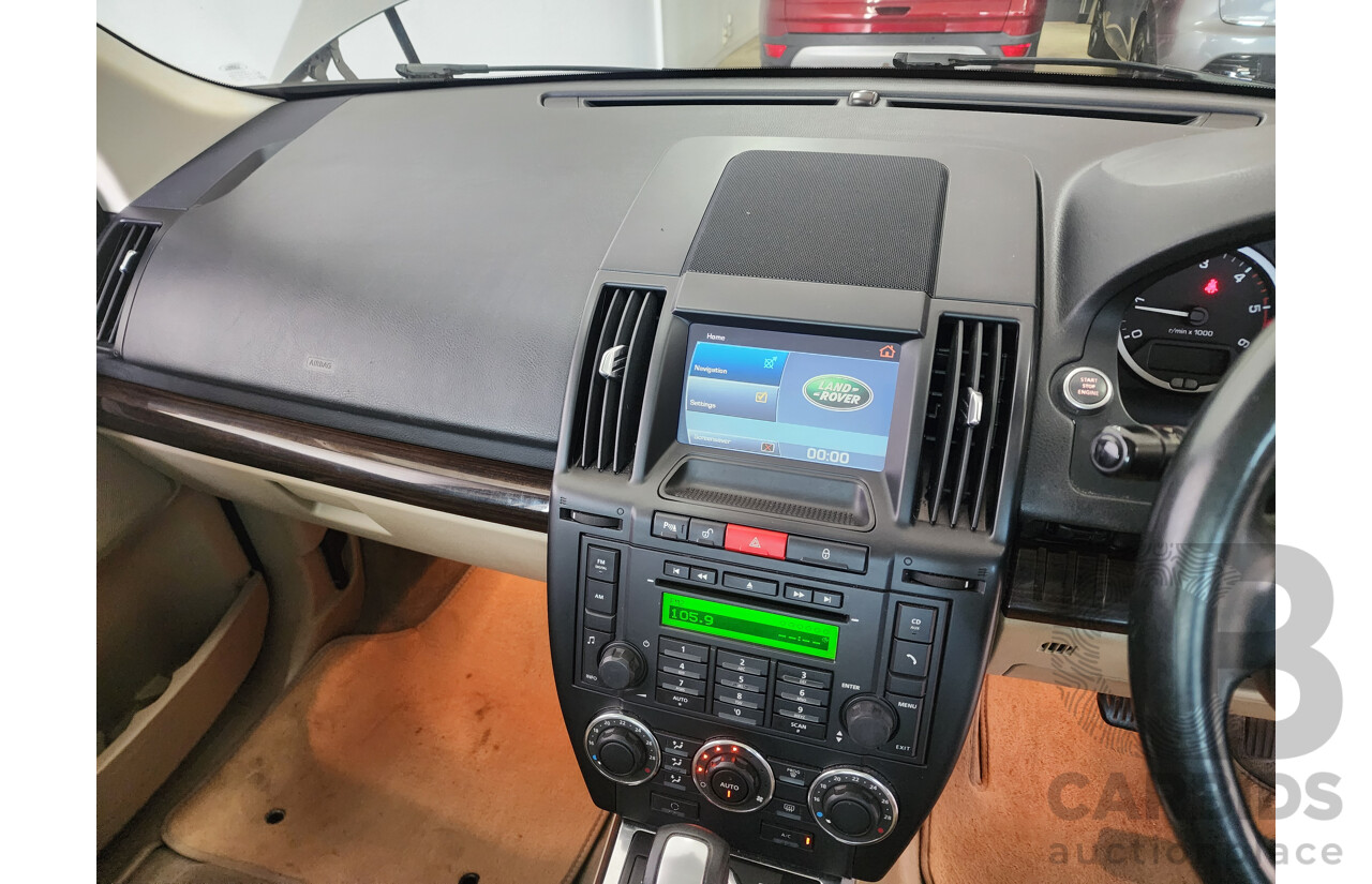 09/2012 Land Rover Freelander 2 HSE (4x4) LF MY11 4D Wagon Silver Turbo Diesel 2.2L