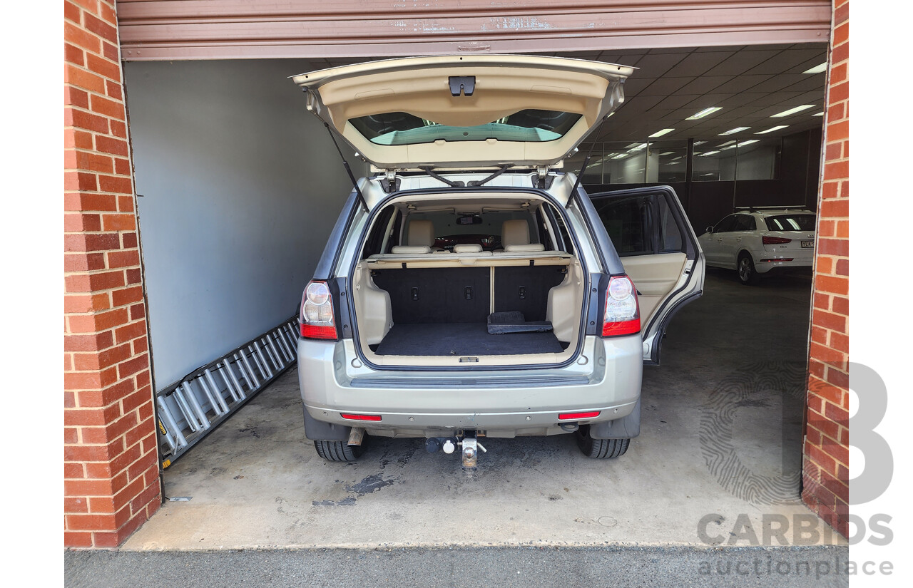 09/2012 Land Rover Freelander 2 HSE (4x4) LF MY11 4D Wagon Silver Turbo Diesel 2.2L