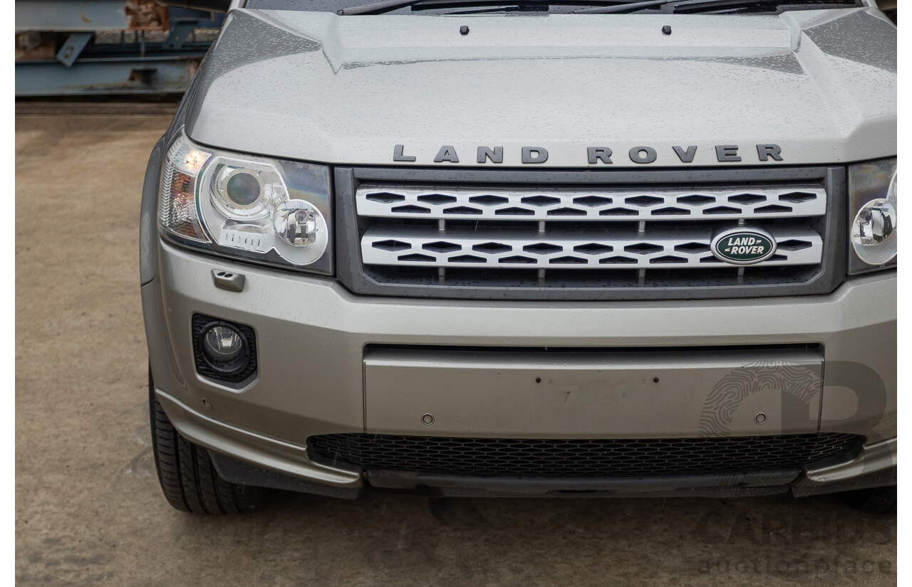09/2012 Land Rover Freelander 2 HSE (4x4) LF MY11 4D Wagon Silver Turbo Diesel 2.2L