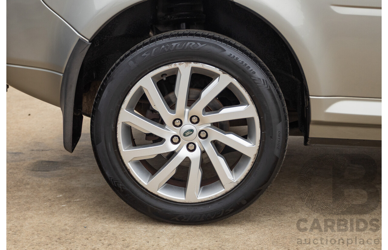 09/2012 Land Rover Freelander 2 HSE (4x4) LF MY11 4D Wagon Silver Turbo Diesel 2.2L