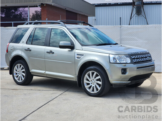 09/2012 Land Rover Freelander 2 HSE (4x4) LF MY11 4D Wagon Silver Turbo Diesel 2.2L