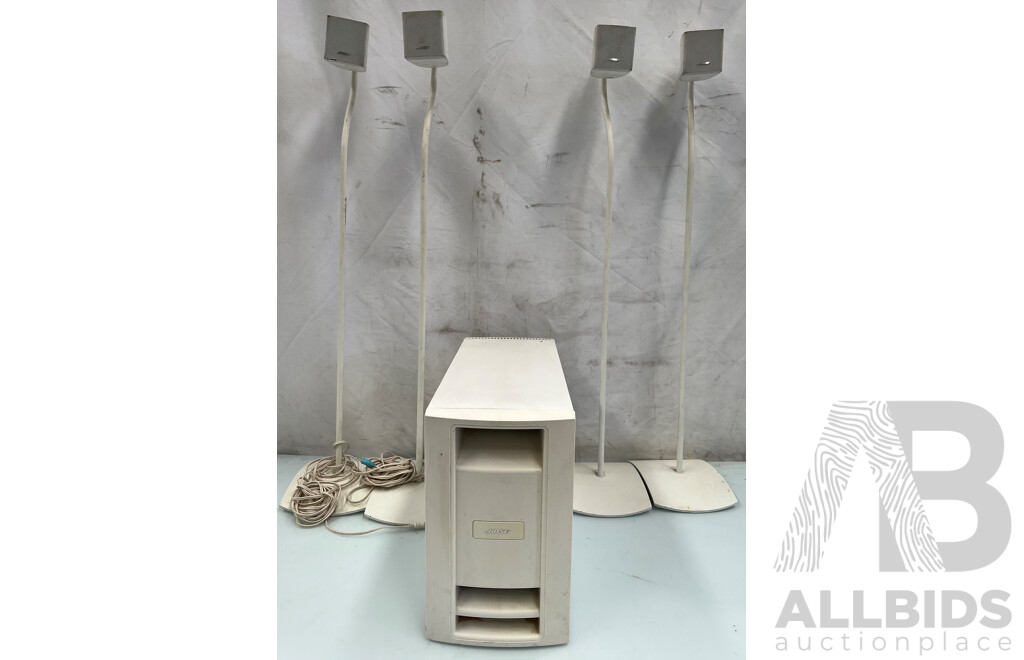 Bose (PS18 III) Powered Speaker System with Sub Woofer Amp and 4 Speakers