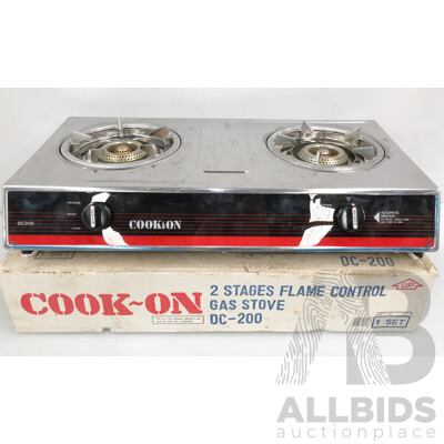 COOK-ON (DC-200) 2 Stages Flame Control Gas Stove
