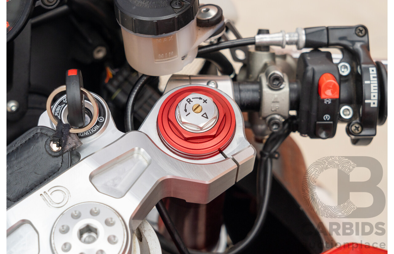 02/2013 Bimota DB5R EVO Super Sport Motocycle 1078cc Red