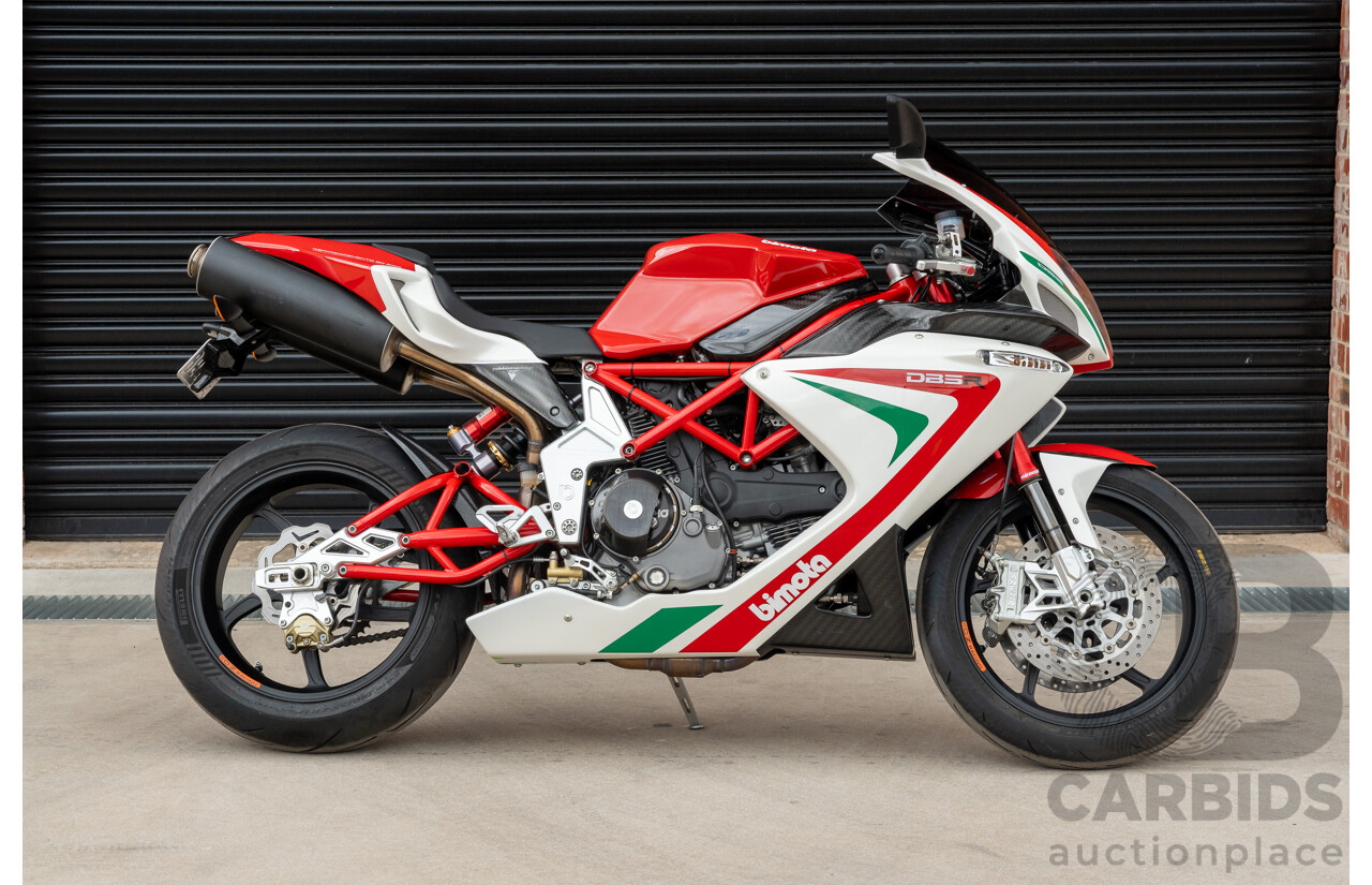02/2013 Bimota DB5R EVO Super Sport Motocycle 1078cc Red