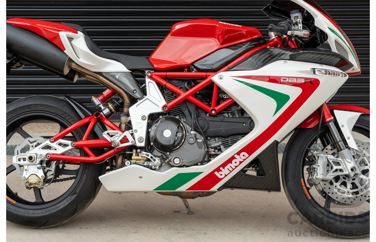 02/2013 Bimota DB5R EVO Super Sport Motocycle 1078cc Red