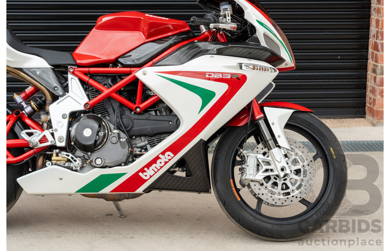 02/2013 Bimota DB5R EVO Super Sport Motocycle 1078cc Red