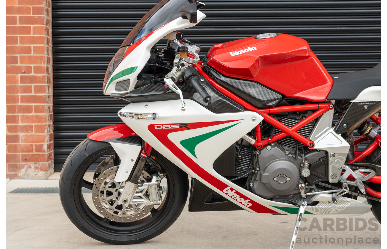 02/2013 Bimota DB5R EVO Super Sport Motocycle 1078cc Red