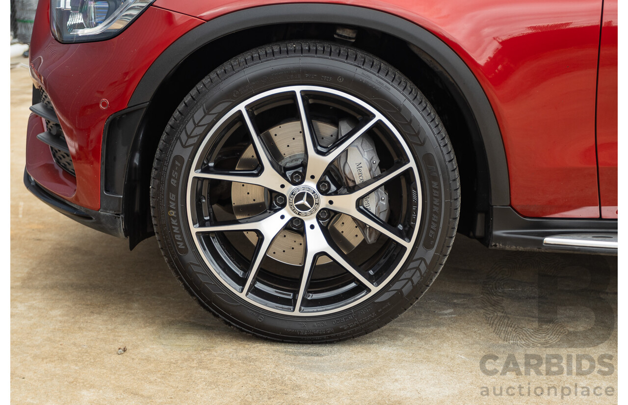 2/2020 Mercedes-Benz GLC300 4MATIC (AWD) X253 MY20 4D Wagon Designo Hyacinth Red Turbo 2.0L